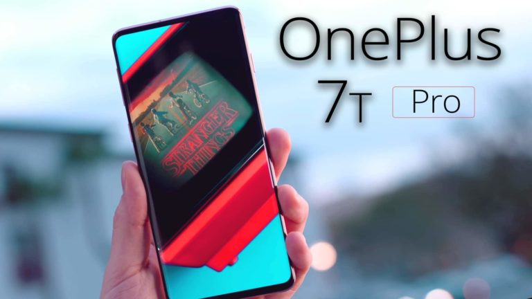 OnePlus 7T Pro Official Look in Haze Blue Colour