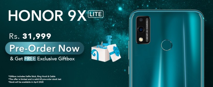 Honor 9X Lite price range listed prior to its launch
