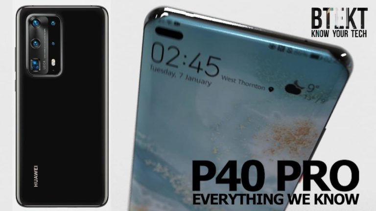 Press renders reveal detailed design of Huawei P40 and P40 Pro