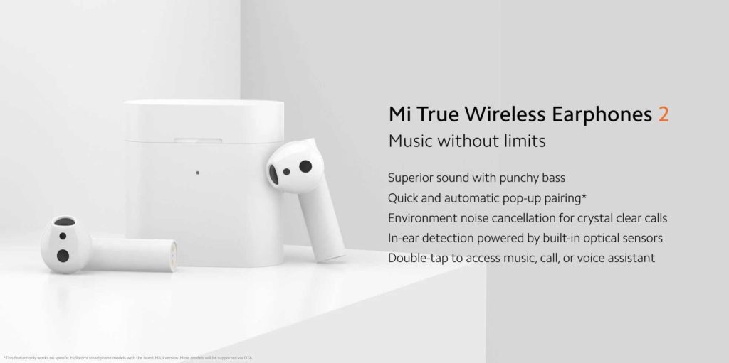 After Sony, Xiaomi launched Mi Air 2s wireless earphones