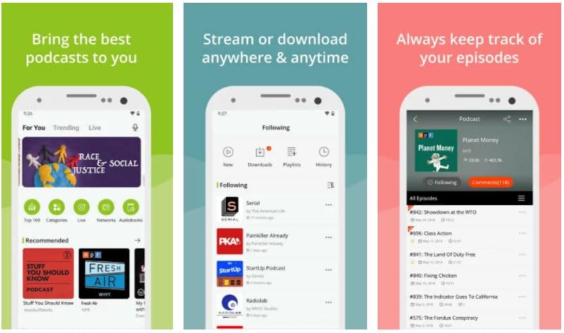 10+ Best Podcast Apps For Android in 2022