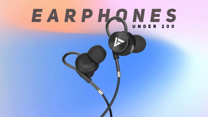 earphones under 200 new