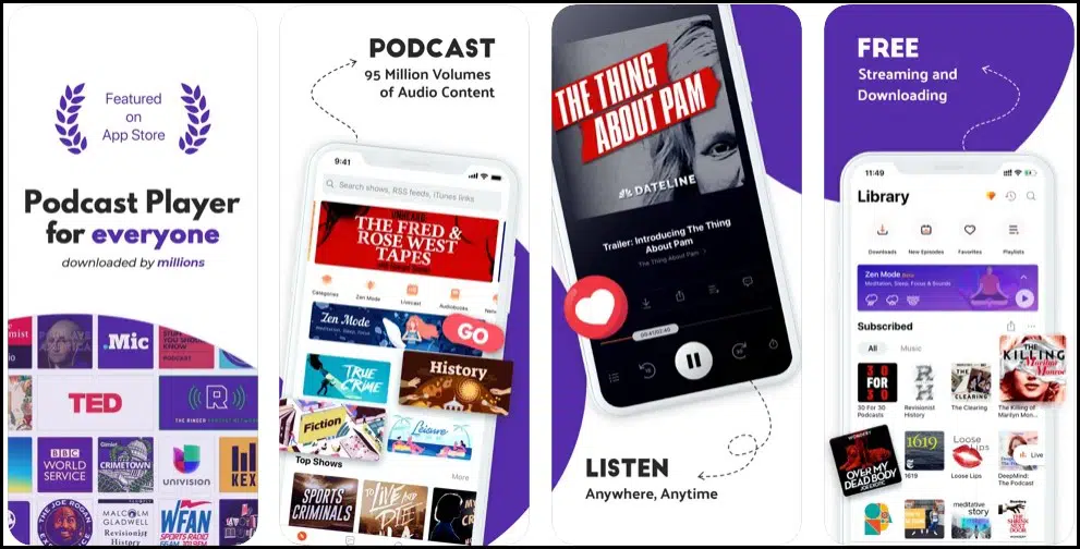 10+ Distinctive Best Podcast Apps For iPhone in 2021