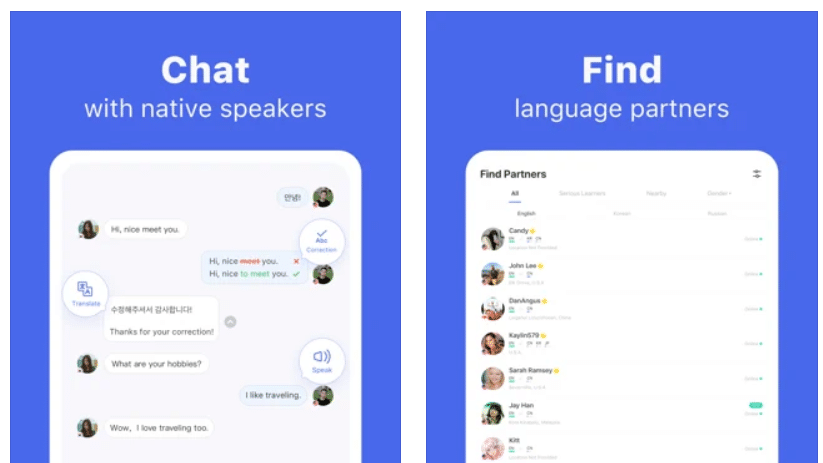 Best chat for learning language