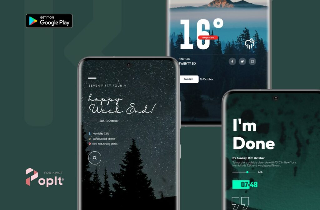 25+ Best KWGT Widgets For Android Customization [2023]