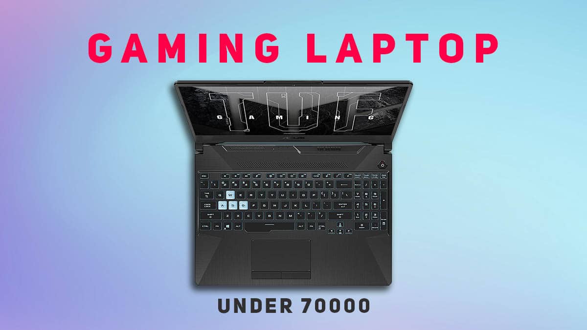 Best Gaming Laptops Under 70000
