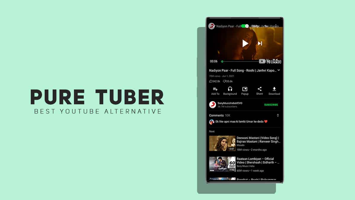 Pure Tuber Review - The Best YouTube Alternative App in 2021 - XtremeDroid