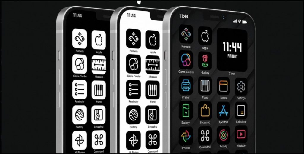 iOS 15 Theme Pack Night Sky App Icons 400 Aesthetic App Icons iOS 14 iPhone Widgets Light & Dark Sky Wallpapers for iPhone Home Screen
