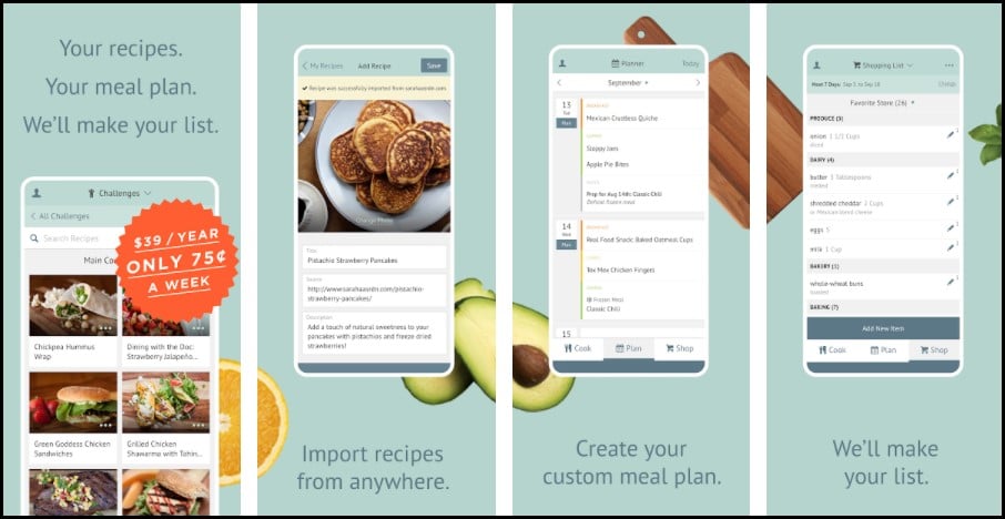 The 12 Best Meal Planning Apps in 2021