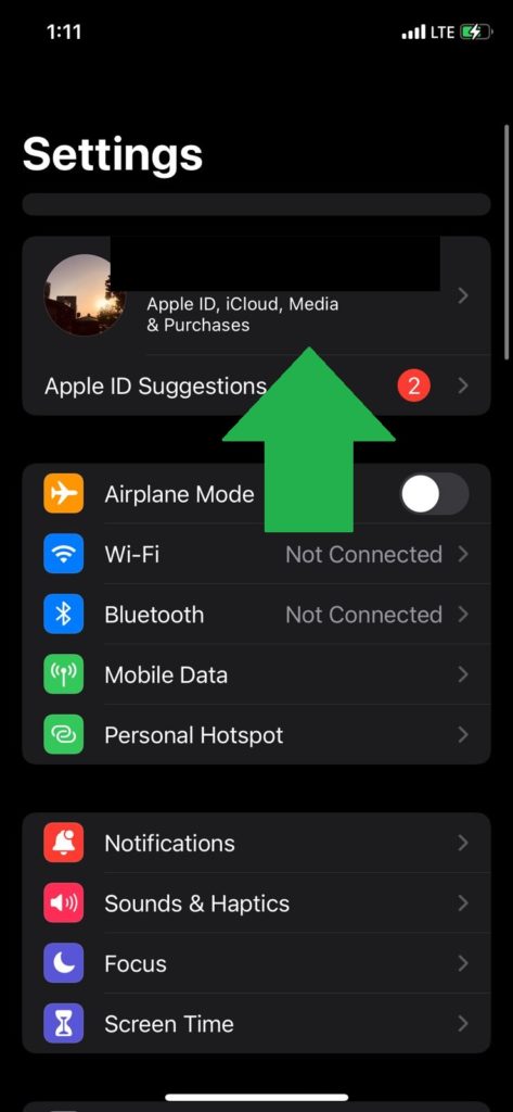 Airdrop not working on iPhone