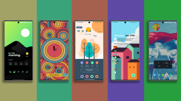 10 Best Homescreen Setup For Android in 2023